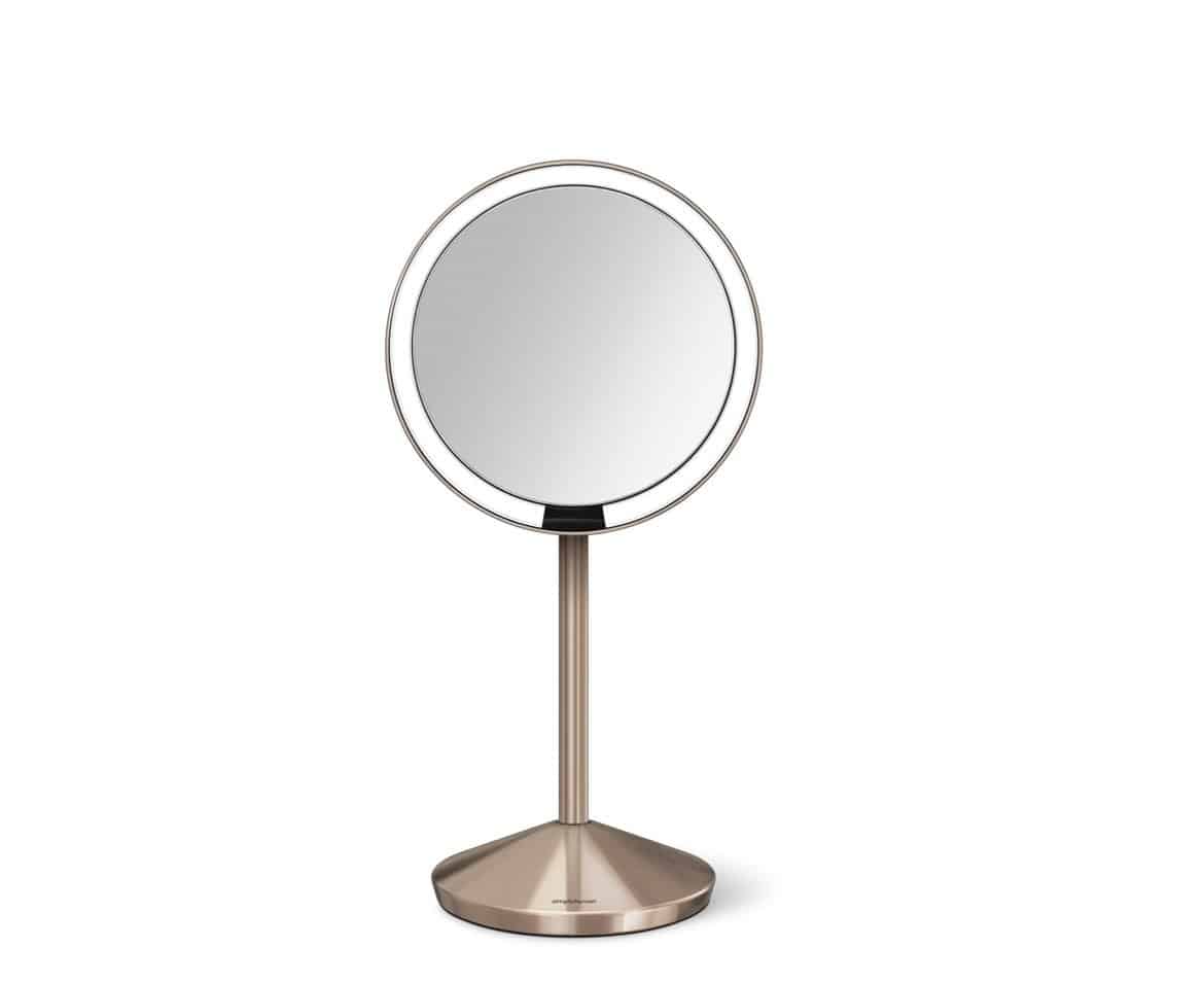 Simplehuman 5 inch Sensor Mirror in Rose Gold Default Title 